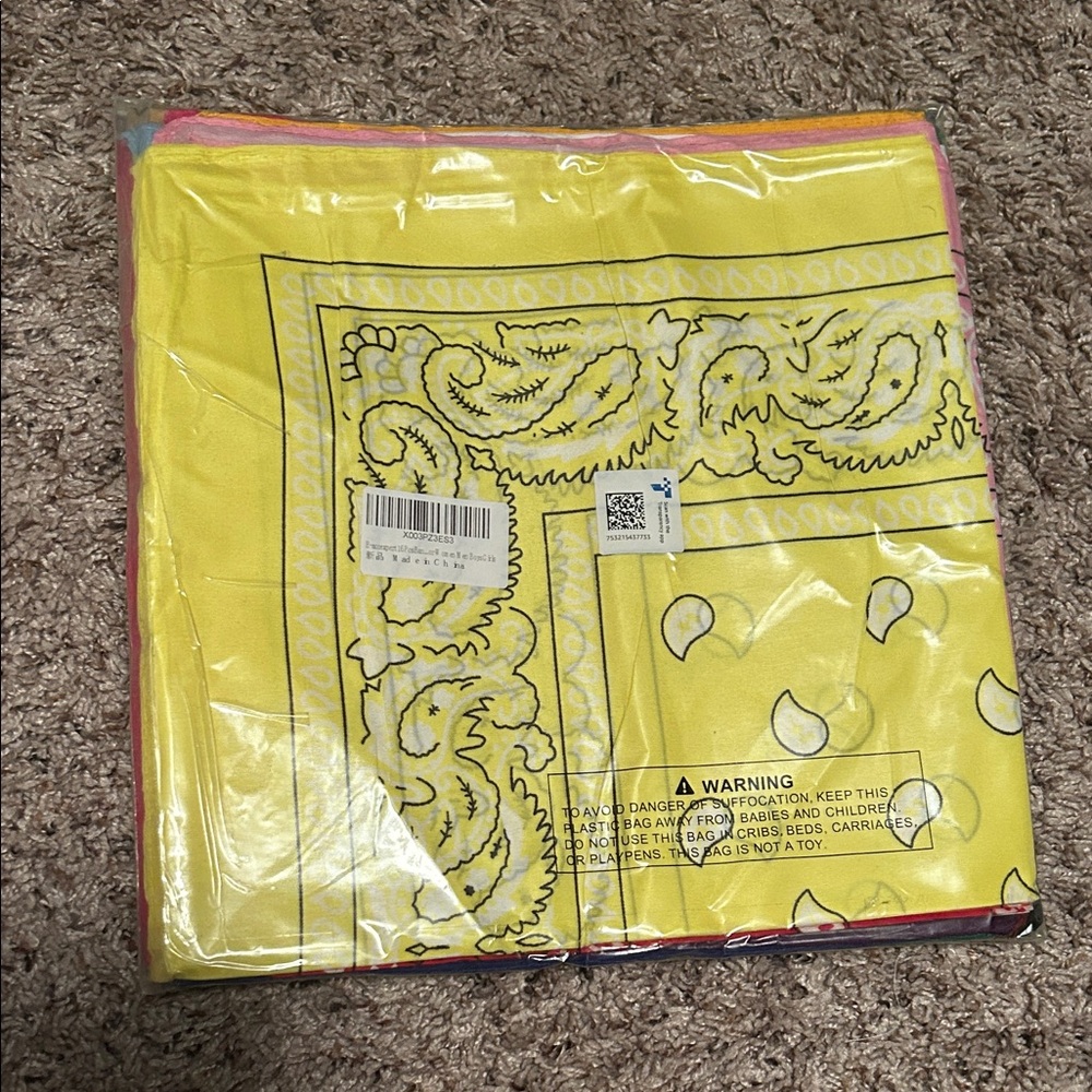 Variety Color Paisley Bandana